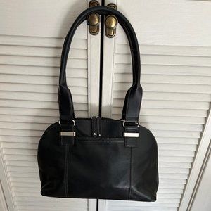 SOLD. SOLD. SOLD. Naturalizer Black Leather Organizer Satchel